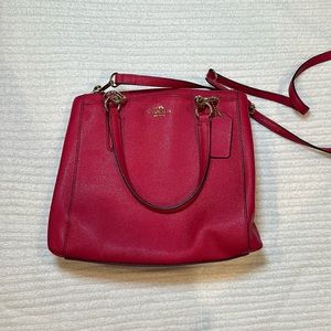 Pink Coach bag